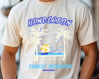 Custom Family Reunion Shirts, Personalized Family Shirts, Boho Aesthetic, Family gathering matching TShirt, customized shirts family reunion
