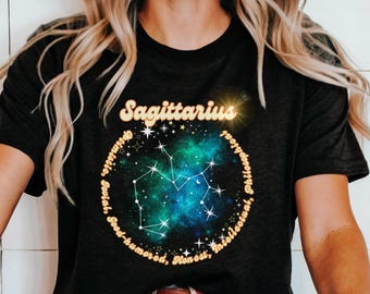 Sagittarius Shirt, Zodiac Shirt, Astrology Shirt, Gift for Sagittarius , Horoscopes Shirt, Sagittarius Sign Shirt, Sagittarius Zodiac Shirt