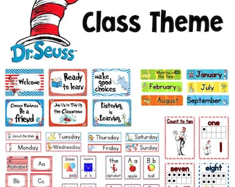 Whimsical Classroom Creations: Dr. Seuss-Inspired Posters