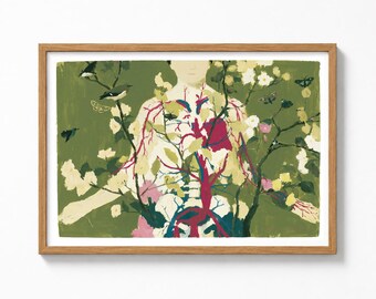 Botanical Anatomy Painting