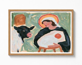 Nativity Painting