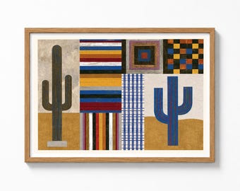 Cactus Duo Painting