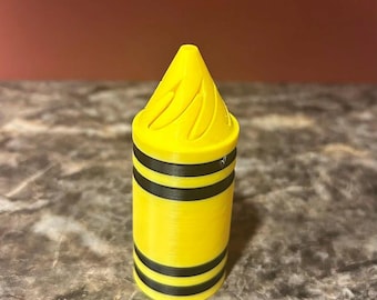 3Dプリントクレヨンツイストフィジェットトイ | 感覚、ストレス解消