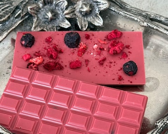 Ruby Chocolate with Dried Berries, Ruby Chocolate with Dried Berries,  Chocolate Bar