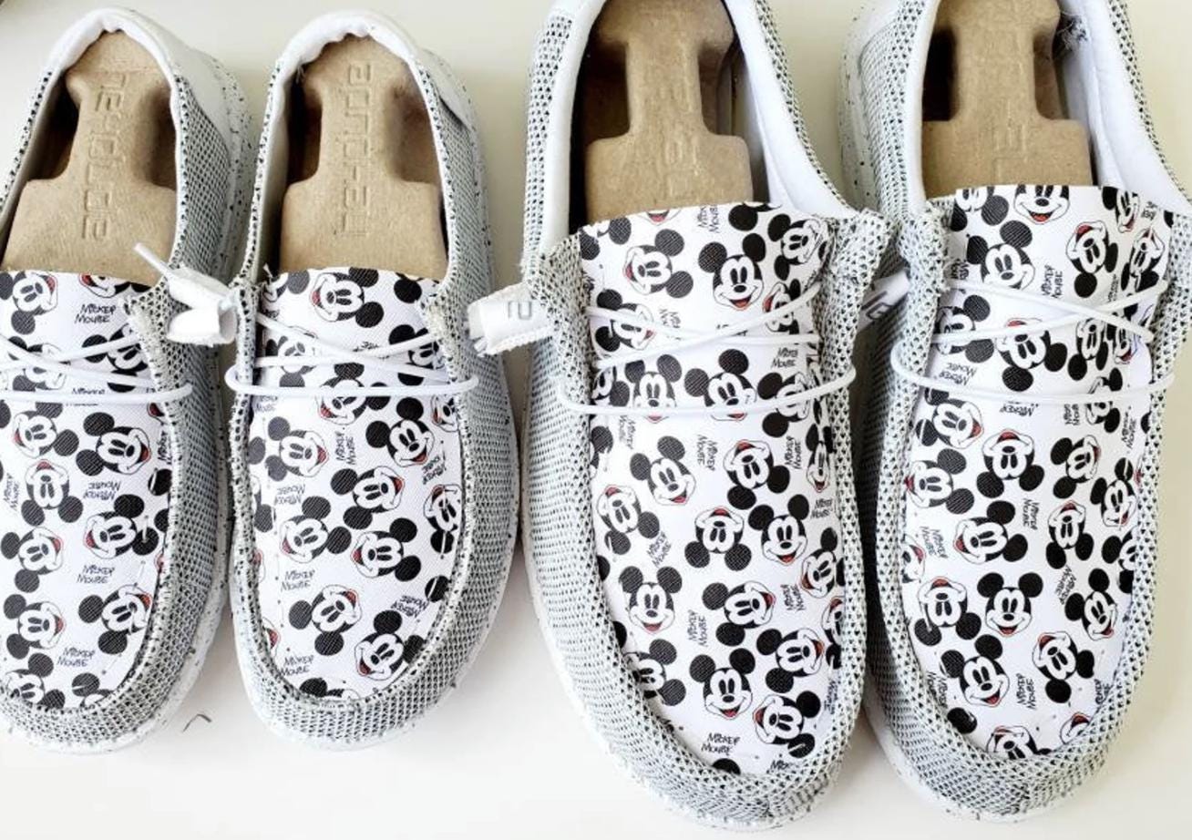Custom MAGIC MOUSE Dude Shoes Hand customized Free Shipping