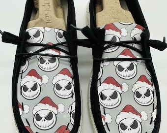 Zapatos personalizados del personaje "Hey Dude" de NBC Santa Jack