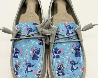 Custom Stitch character Dude Shoes Hand customized Free Shipping