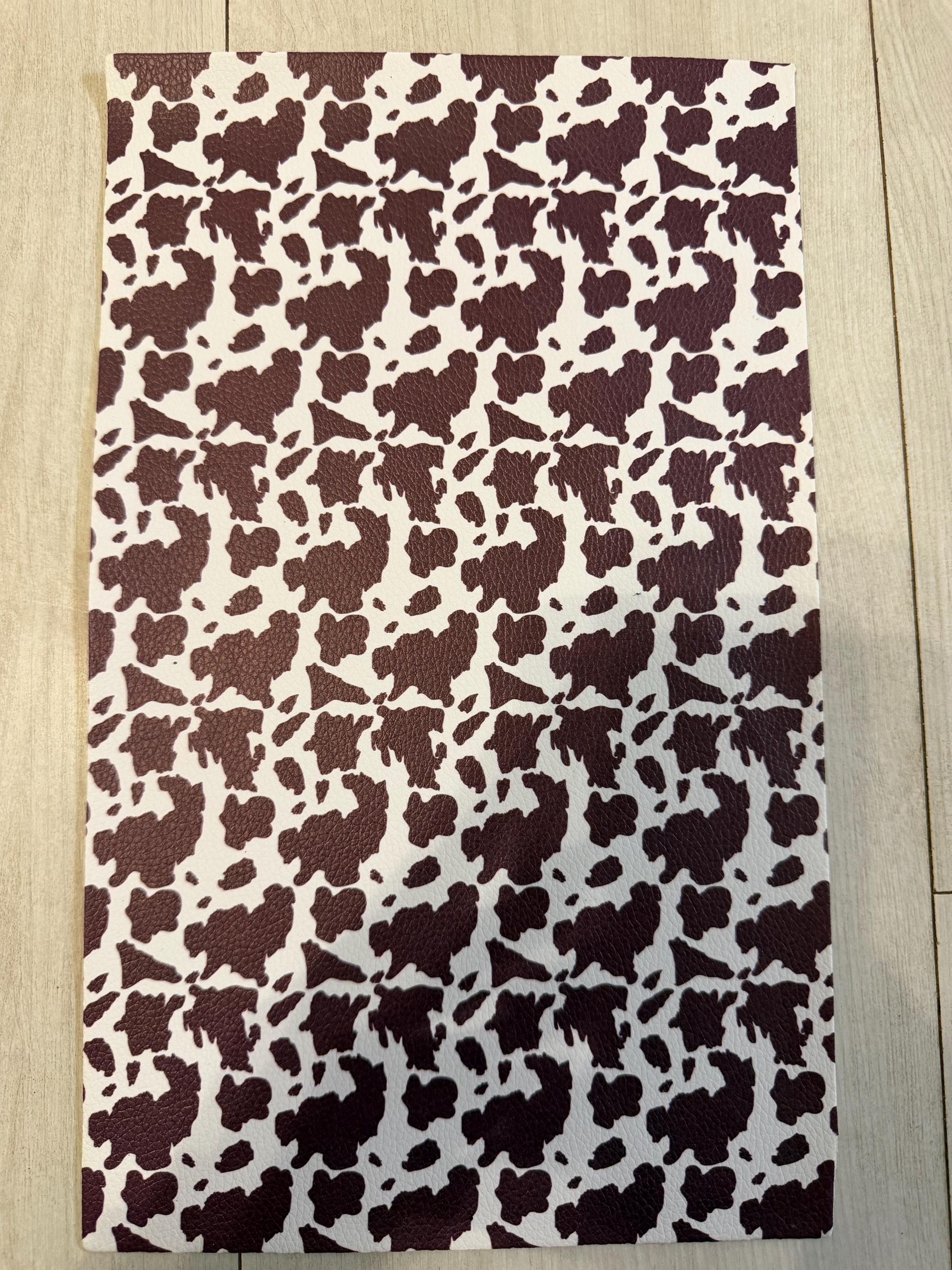 Anima Print, Animal Deisgn Faux Leather Sheets: Colorful Vinyl Fabric ...