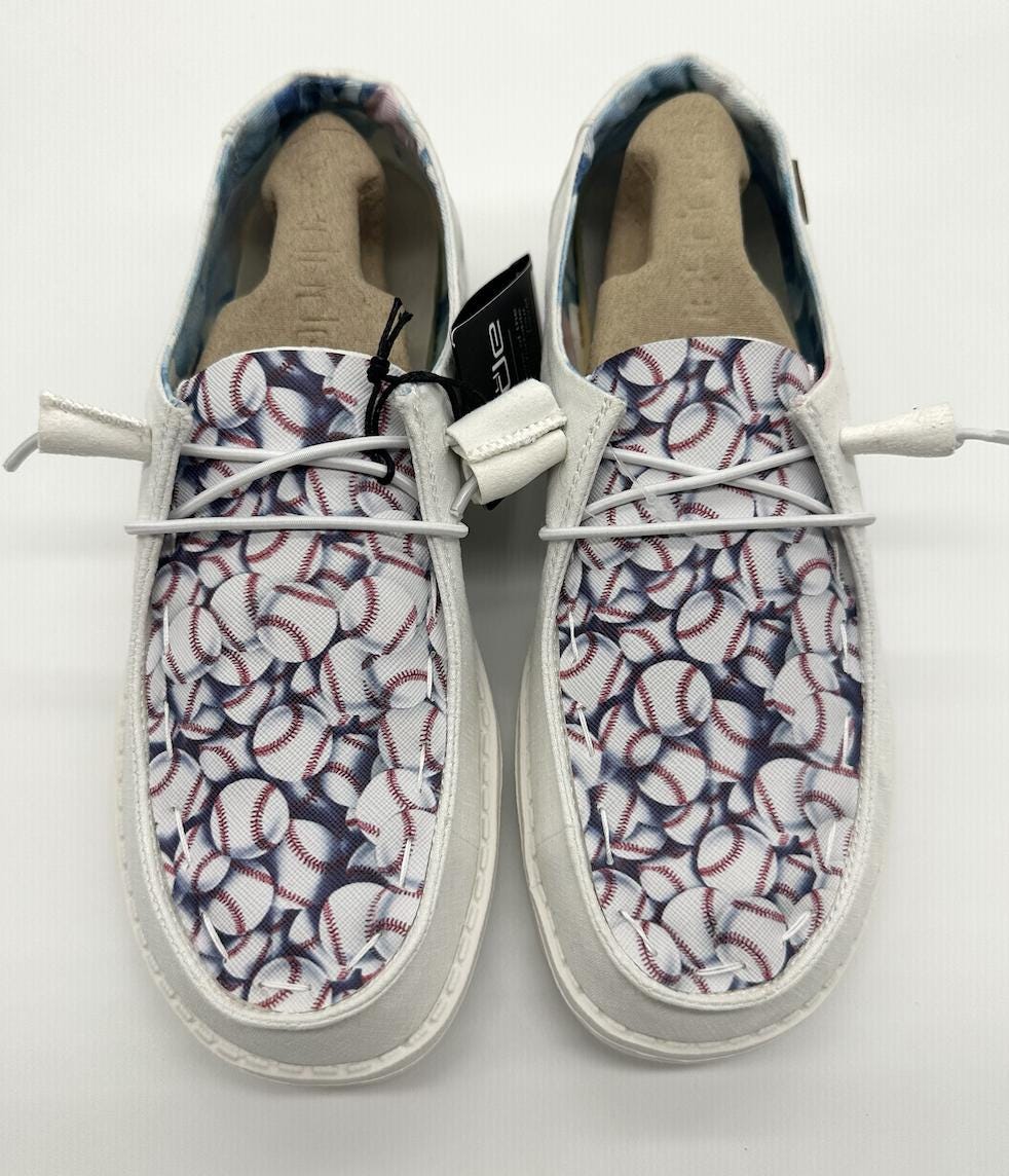 Zapatos de béisbol personalizados Hey Dude