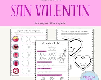 Actividades de San Valentin