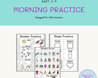 Morning Menu - Daily Practice