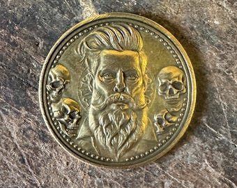 Personalisierte 3D Münze Coin aus Messing