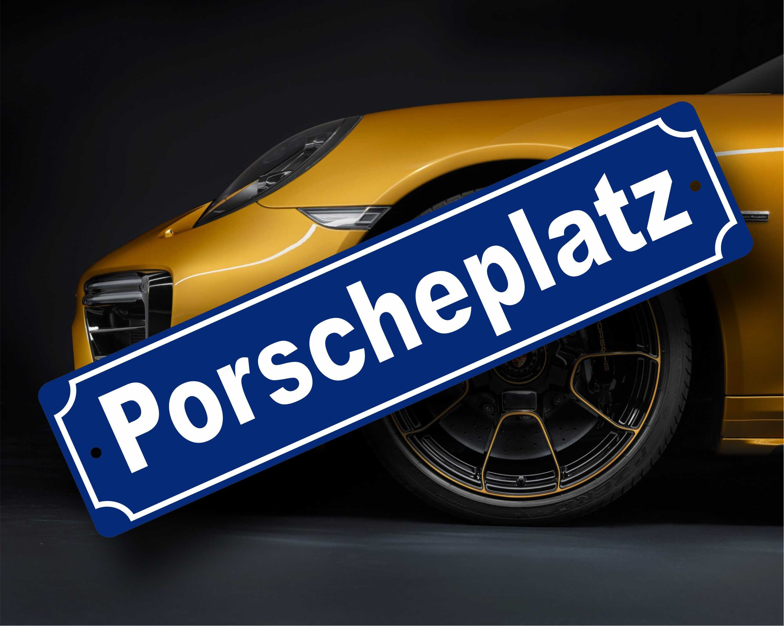 Épingle Vintage émaillée Porsche Stuttgart - Collection Voiture Automobile Rétro