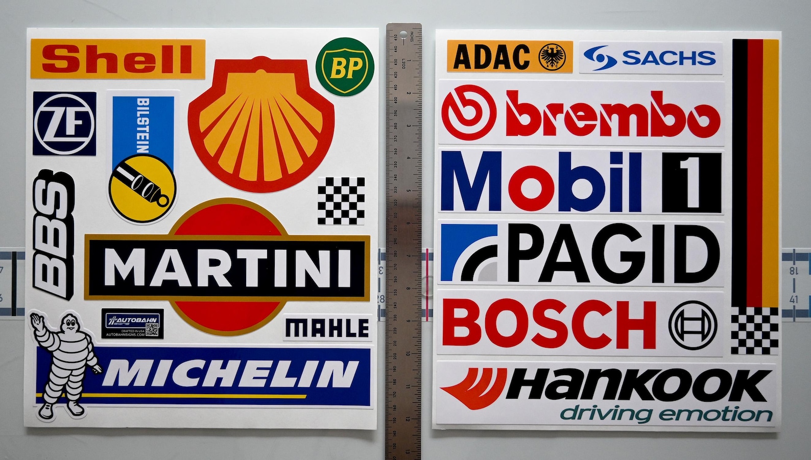 German Racing Silver Color Code German Racing Decal Set - Martini - Motorsport - Formula 1 - Track ...