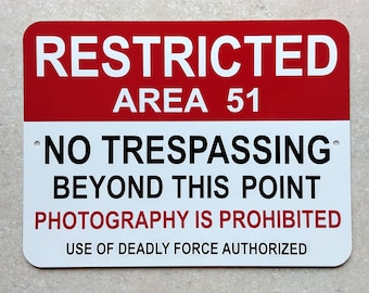 Panneau D'enlèvement Par Des Extraterrestres - Avertissement D