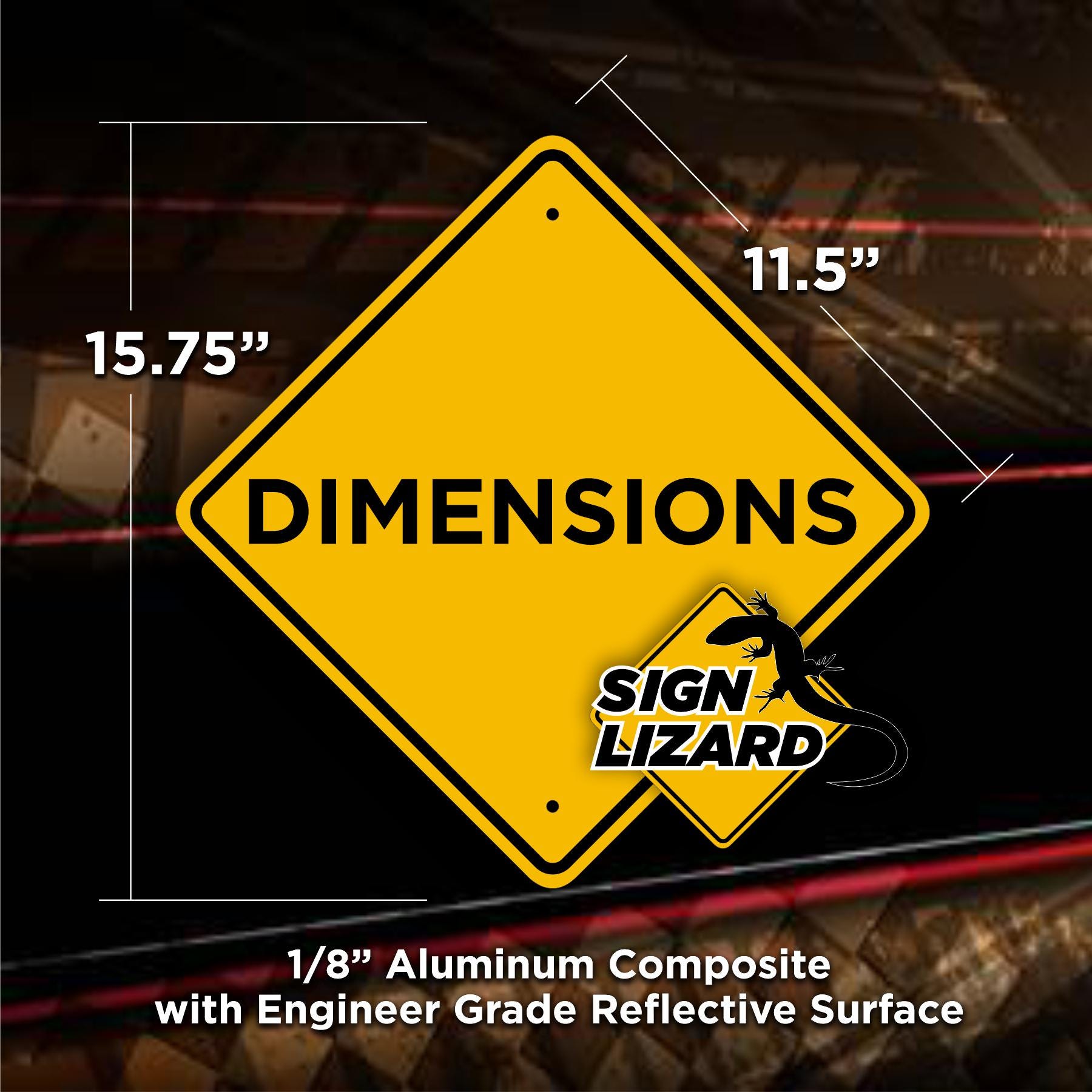 Danger Zone Sign - Reflective Safety Placard - Top Gun Decor - Etsy