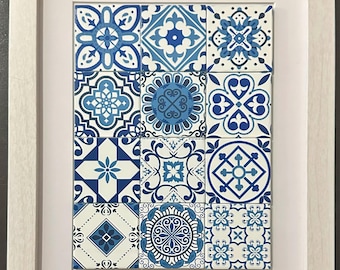 Handgemachte Mosaik-Fliesen-Wandbehang