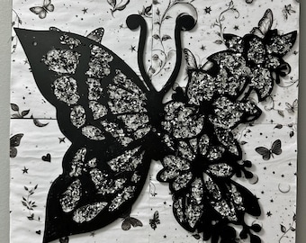 Handmade Butterfly Wall Decor