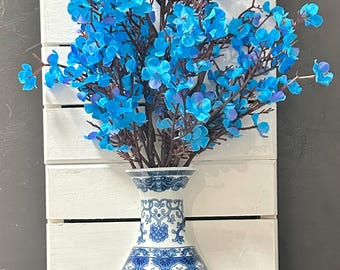 手作りの壁掛け花瓶