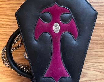 Coffin purse from alchemy of England, vintage