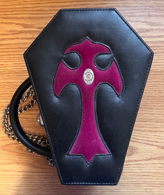 Coffin purse from alchemy of England, vintage
