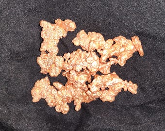 Campione di minerale di rame grezzo naturale di alta qualità.