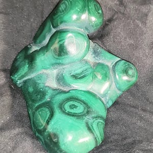 High Quality Natural Congo Malachite Polished Specimen. Transformation, Healing, Protection
