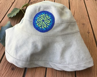 Handmade Crochet Mandala Sun Hat