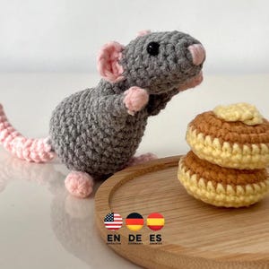 For Cat Lover  Mouse Crochet Pattern | Süßes Maus Häkelmuster | Easy DIY Crochet |  Patrón de Ganchillo de Ratón Adorable No Sew