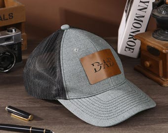 Personalized Dad Hat,Custom Kids Name Hat, Trucker Style Hats,Gift from Kids, New Dad Gift,Gifts for Dad, Father's Day Gifts