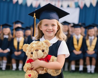 Osito de peluche personalizado de graduación 2025, osito de graduación con nombre, regalos para graduados, regalo de graduación universitaria, osito de peluche de graduación.