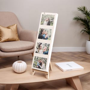 Custom Photo Brick Puzzle with Stand,Personalized Building Block Gift,Jigsaw Puzzle Picture Block Memorial Gifts for Her,Anniversary Gift