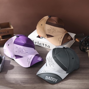 Personalized Dad Hat,Custom Kids Name Hat,Fist Bump Hats,New Dad Gift,Gifts for Dad, Father&#39;s Day Gifts,Dad Trucker Hat,Cap For Grandpa