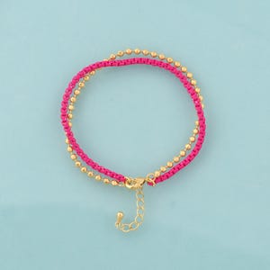 Gold Box Bracelet,Beads Jewelry Bracelet for DIY Jewelry Making,18K Gold