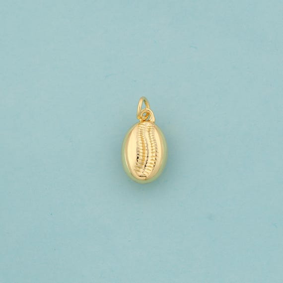 Gold Conch Charms,Conch Jewelry,Conch Pendant for DIY Jewelry Making,18K Gold