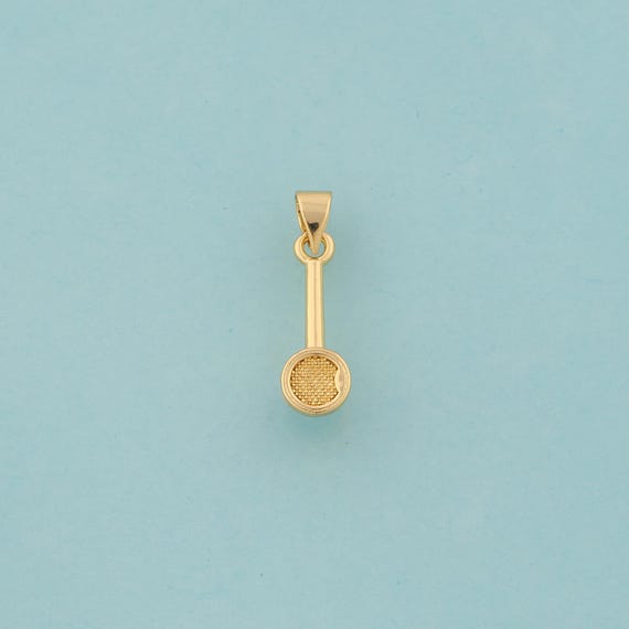 Gold Shower Charms,Shower Jewelry,Shower Pendant for DIY Jewelry Making,18K Gold