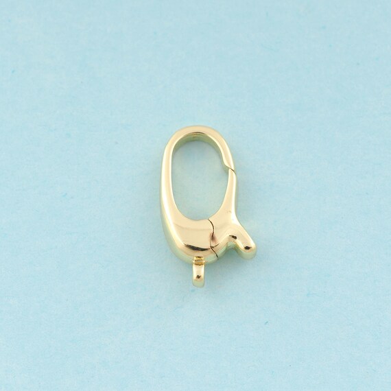 Gold Snap Clasp,Snap Jewelry Clasp,Snap Clasp for DIY Jewelry Making,18K Gold