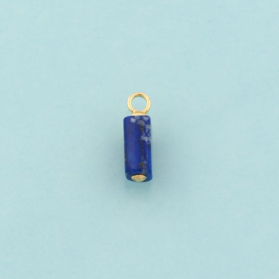 Gold Energy Stone Charms,Natural Stone Jewelry,Stone Pendant for DIY Jewelry Making,18K Gold