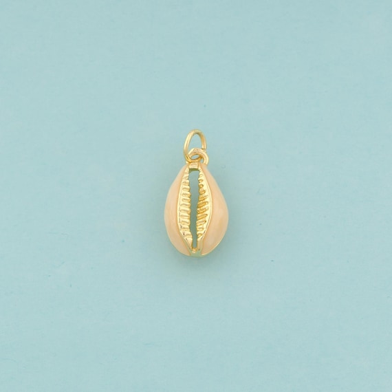 Gold Conch Charms,Conch Jewelry,Conch Pendant for DIY Jewelry Making,18K Gold
