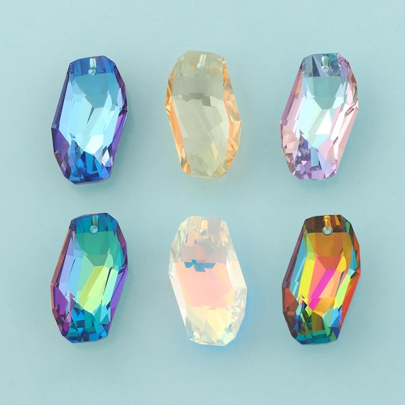 Meteor Crystal Pendant,Crystal AB Charms,Austrian Crystal,Made in Austria for DIY Jewelry Making