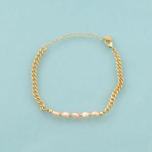Gold Crub Bracelet,Heart Jewelry Bracelet,Lobster Clasp Bracelet for DIY Jewelry Making,18K Gold