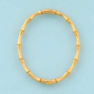 Gold Bamboo Bangles,Bamboo Jewelry Bangles,Bamboo Bangles for DIY Jewelry Making,18K Gold