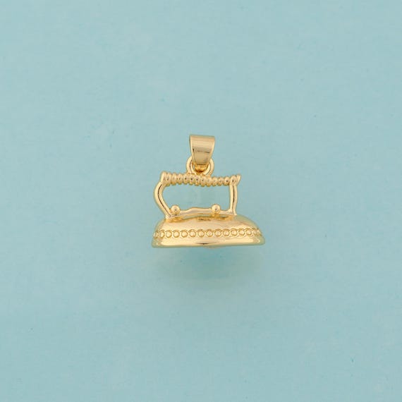 Gold Iron Charms,Iron Jewelry,Iron Pendant for DIY Jewelry Making,18K Gold