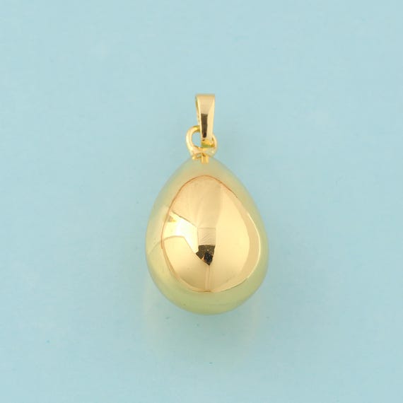 Gold Water Drop Charms,Minimalist Jewelry,Water Drop Pendant for DIY Jewelry Making,18K Gold