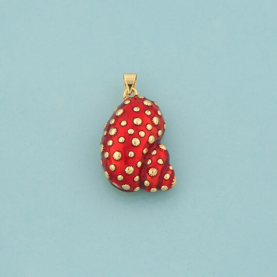 Gold Conch Charms,Conch Jewelry,Enamel Conch Pendant for DIY Jewelry Making,18K Gold