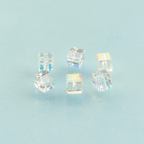 Cube Crystal Beads,Austrian Crystal,Made in Austria for DIY Jewelry Making