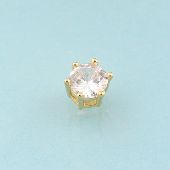 CZ Round Spacer Beads,Round Beads,Round Beads for DIY Jewelry Making,18K Gold