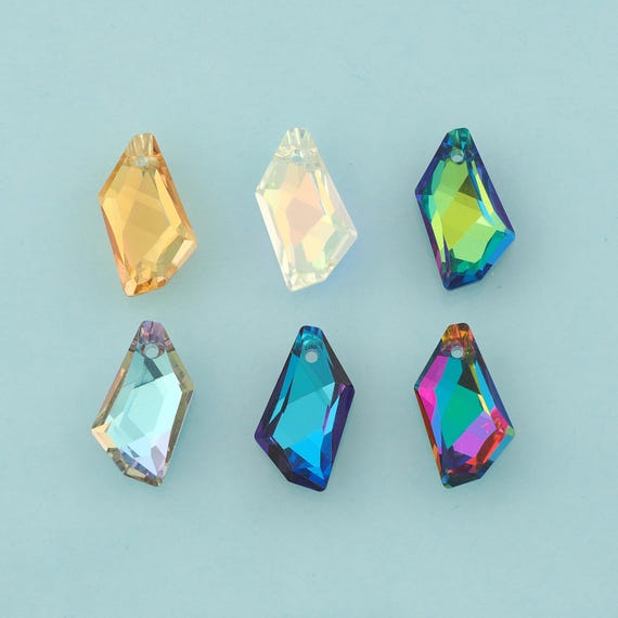 De-Art Crystal Pendant,Crystal AB Charms,Austrian Crystal,Made in Austria for DIY Jewelry Making