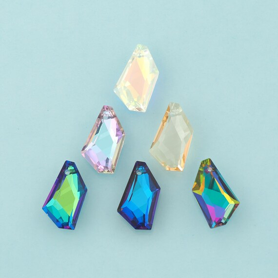 De-Art Crystal Pendant,Crystal AB Charms,Austrian Crystal,Made in Austria for DIY Jewelry Making