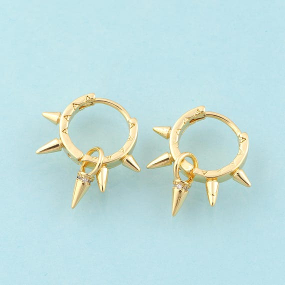Gold Hoop Earrings,Hugging Hoop Jewelry Earrings,Hoop Earrings,Gift for Her,18K Gold